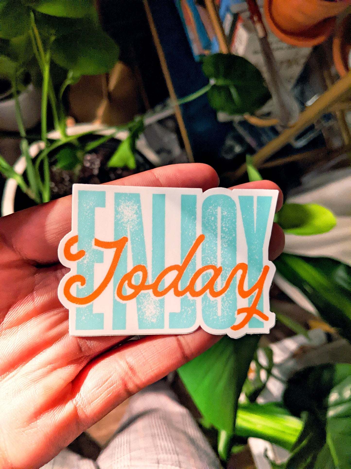 Enjoy Today Sticker